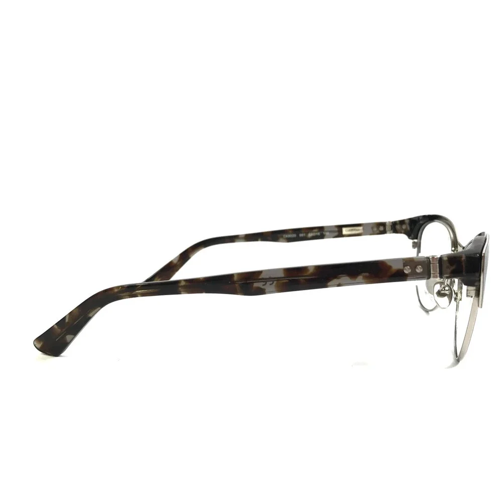 Calvin Klein Eyeglasses Frames CK8020 001 Shiny Black Tortoise Cat Eye 52-16-135